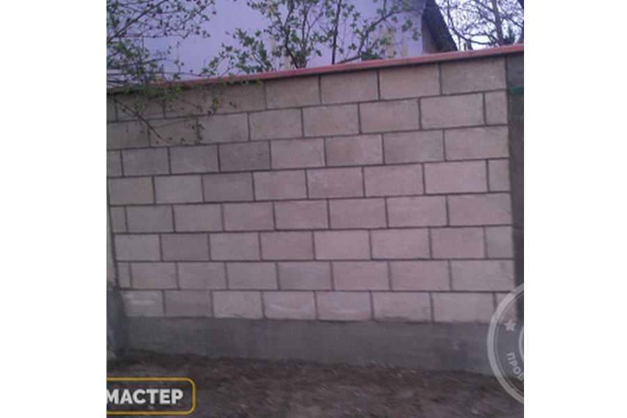Забор из фортана в Бендеры