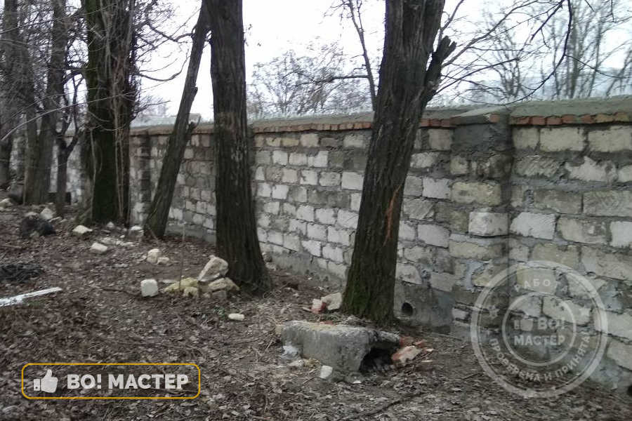 Забор из котельца в Тирасполе