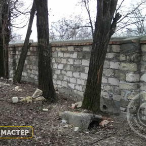 Забор из котельца в Тирасполе